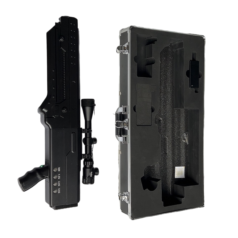  沈北手持便携式枪型低空防御反制四通道A型